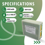 Rextar-X X-Ray Battery - Image 2